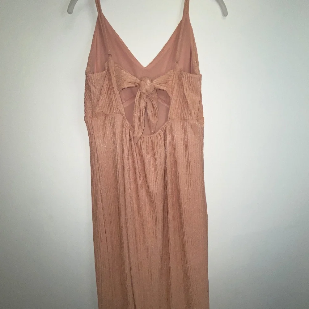 Lulus Formal Dress in Light Peach
